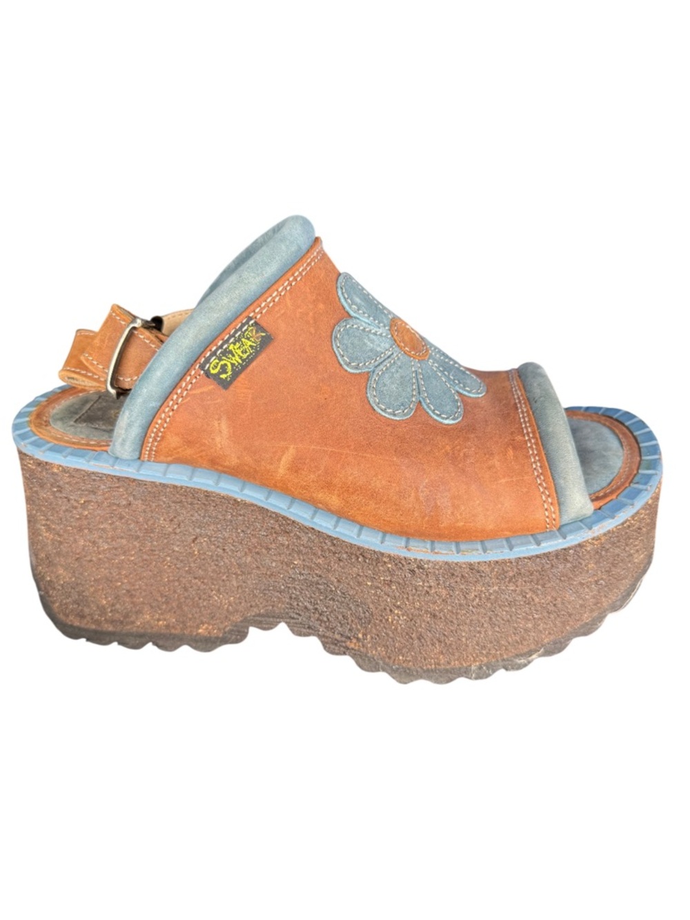 Swear Vintage Platform Y2K Flower Chunky Sandals size 41